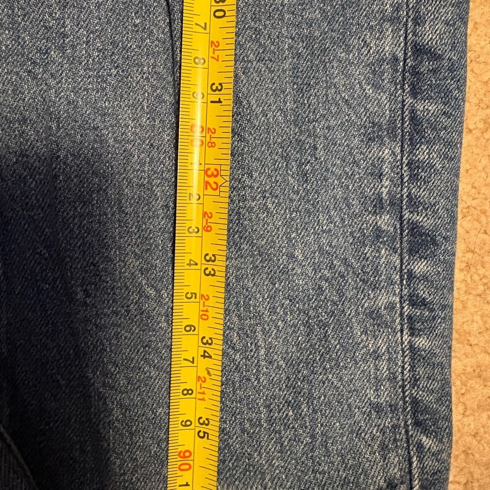 American Eagle Outfitters Classic Blue Straight Jeans women's size 4 - Picture 6 of 7